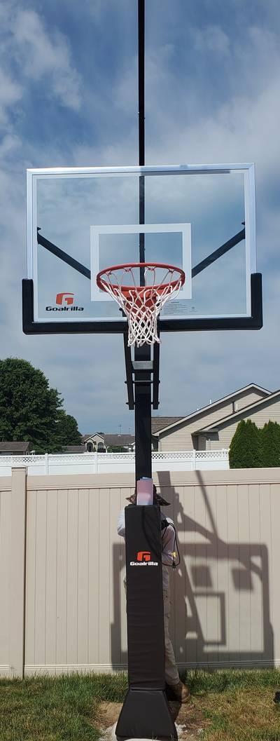 stand alone Goalrilla basketball hoops for sale in Avon, OH